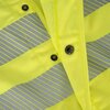 Oberon Hi-Vis FR/ARC-Rated 7.5 oz 88/12 Safety Vest, Snap Closure, Hi-Vis Yellow, 2XL ZFA106-2XL